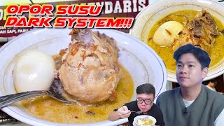 JONATHAN LIANDI JUALAN AYAM OPOR TAPI PAKE SUSU UNIK BANGET [upl. by Enelrak231]