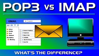 POP3 vs IMAP  Whats the difference [upl. by Alecram148]