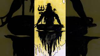 Watch the creation process  let Mahadevs spirit inspire you LordShiva DivineArt Mahadevquot [upl. by Hime789]