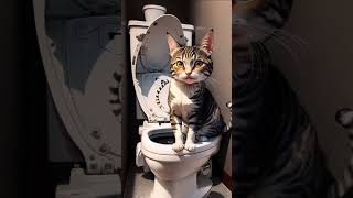 😨😨Skibidi toilet cat episode 1😺😸 skibiditoilet skibidi shots trending viralshorts cameraman [upl. by Ahsied869]