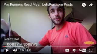 Pro Runners Read Mean LetsRuncom Posts [upl. by Hartley]