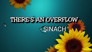 SINACH THERES AN OVERFLOW LYRICS [upl. by Sirovaj]