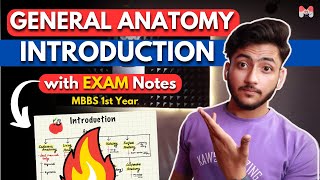 General Anatomy  Introduction  MBBS 1st Year  Full Explanation With Exam Notes  MBBS World [upl. by Annaierb]