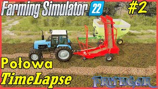 FS22 Timelapse Połowa 2 Potato Harvest The Hard Way [upl. by Akinek]