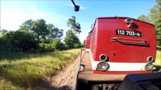 Pasewalk Ueckermünde mitfahrt auf dem Sonderzug [upl. by Talley836]