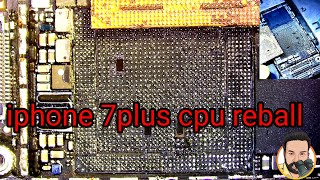 iphone 7plus cpu reballing  iphone 7  7plus cpu reball mobilerepair iphonecpu [upl. by Aihseuqal236]