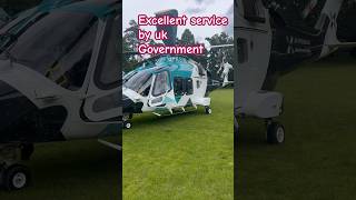 Air ambulance service sponsored by government NHS  automobile shortvedios helicopter 🚁🌺 [upl. by Saimon790]