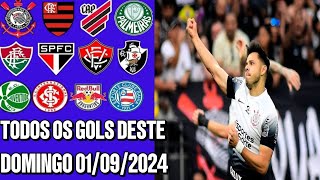 ⚽️ TODOS OS GOLS DESTE DOMINGO 01092024 GOLS DE HOJE GOLS DO DIA GOLS DO BRASILEIRÃO COMPLETO [upl. by Sherm989]