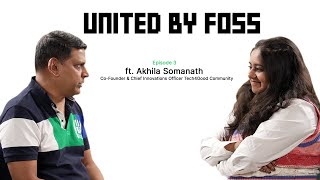 United By FOSS Podcast  ftAkhila Somanath  Venkatesh Hariharan  FOSS United Tech4Good Community [upl. by Nyrem321]