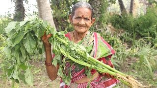 Thotakura Chana Dal Curry Recipe By Grandma  Myna Street Food  Food Info [upl. by Bekki]