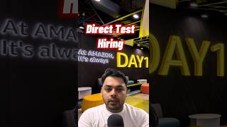 Amazon Direct Test hiring 2024  Amazon jobs amazonjobs job [upl. by Notsreik]