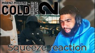 Marnz Malone  Cold Hearted World 2  Reaction [upl. by Yelha]