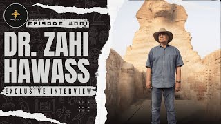 Dr Zahi Hawass Ep 001  The Ancient Library Podcast [upl. by Einnep]