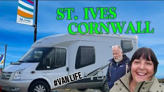 Full time van life Continues in Cornwall as we explore StIves travel motorhome vanlife [upl. by Kabab674]