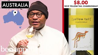 Sommelier Tries 20 White Wines Under 15  World of Wine  Bon Appétit [upl. by Odlanier]