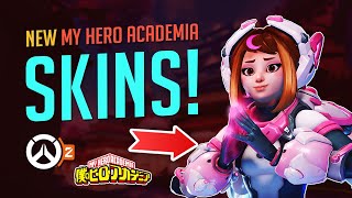 OVERWATCH 2 x MY HERO ACADEMIA  NEW COLLAB LEGENDARY EVENT SKINS [upl. by Isle]