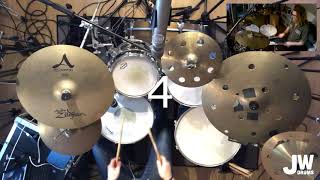 How To Play  Drum Tutorial Mushanga [upl. by Feirahs]