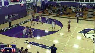 Port Jefferson High vs greenport Boys Varsity Basketball [upl. by Llertram]