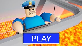 LAVA MODE NEW BARRYS PRISON RUN New Scary Obby Full gameplay roblox obby [upl. by Mehitable]