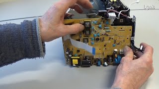 DisassemblyReassembly HP Laser 100 103 107 107w 108 [upl. by Eri555]