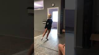 Cassidy Ludwig Slip jig 🖤✨ irishdancevideos irish [upl. by Ellirehs]