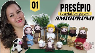 Presépio Amigurumi  Maria  Parte 113 [upl. by Yelsiap782]