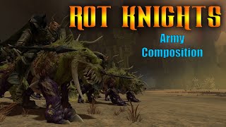 Tamrukhan army composition  doomstack  Rot Knights doomstack [upl. by Nylecsoj]