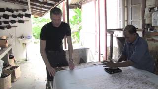 How traditional Malay Batik is made [upl. by Sheila]