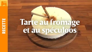 Tarte au fromage et au spéculoos [upl. by Chappy]