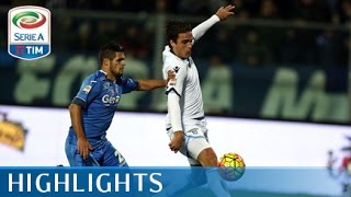 Empoli  Lazio 10  Highlights  Matchday 14  Serie A TIM 201516 [upl. by Oicam]