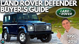 Land Rover Defender 90110 Buyers guide 19902016 Avoid buying a broken Defender Tdi TD5 V8 [upl. by Perron46]