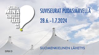 Suviseurat Pudasjärvellä 2024 torstai 276 kello 1230 [upl. by Skelly]