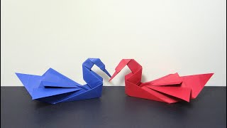 Cómo hacer un Cisne de papel a origami y paso a paso [upl. by Artur695]