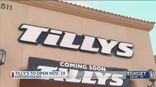 Tillys to open at Gosford Village shopping center [upl. by Otxilac]