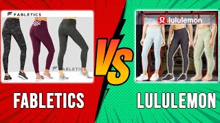 Fabletics vs Lululemon – how do they compare 3 differences to consider [upl. by Saenihp]