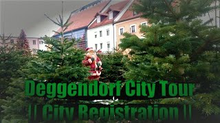 Deggendorf City Tour  City Registration [upl. by Airamat]