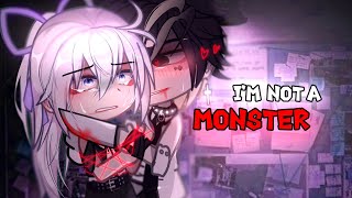 IM NOT A MONSTER⚠️🔥🔪 GACHA⛓️ GCMM NEW MOVIE🔥 PT 12 🖤 [upl. by Nilpik]