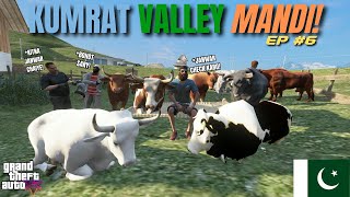 ASHRAF BHAI NE JANWAR🐂DEHKE  EP 6  BAKRA MANDI 2K24  V MODDING  GTA 5 PAKISTAN [upl. by Egedan265]