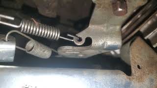 How are the springs located on a Briggs and Stratton V twin carburetor [upl. by Mulvihill804]