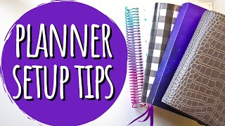 Top 10 Planner Setup Tips  Do These Things When Setting Up for 2025 [upl. by Ennovy703]