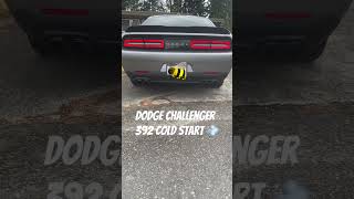 392MBRP pro catback exhaust 🔥 scatpack 392 mopar challenger coldstart trending [upl. by Irim]