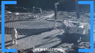 NASA to build moon homes by 2040 for civilians  Morning in America [upl. by Ynatsed482]