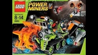 Lego Power Miners Crystal Sweeper Review  8961 [upl. by Cirad]