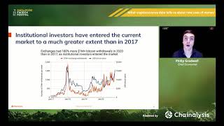 Chainalysis What Cryptocurrency Data Tells Us About New Uses Of Money  SFF 2020 [upl. by Ahsinej454]