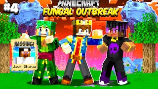 PART 4  100 Days In FUNGAL OUTBREAK WORLD in Minecraft 😰 [upl. by Carlson894]