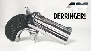 MARUSHIN DERRINGER  Gas Powered  Airsoft Unboxing [upl. by Maggee]