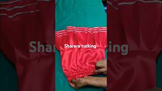 Sharara cutting and stitching in hindi gharara cutting tutorial short [upl. by Nevets]