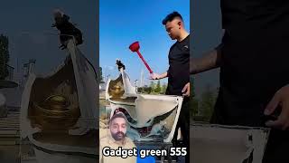 gadgetgreen555 ▶️Pressure Quick Cleaner Toilet Unblocker Plunger⁠ gadgets reaction shorts [upl. by Cade]