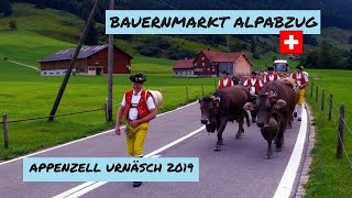 Bauernmarkt beim Alpabzug in Urnäsch 14092019🇨🇭 [upl. by Osbourn]