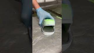 Hydro Dipping Crocs satisfyingvideo hydrodipping [upl. by Cherie569]